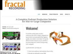 Sites similar to fractalrecording.com