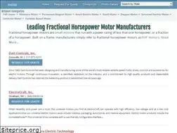 Sites similar to fractionalhorsepowermotors.com