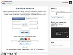 Sites similar to fractioncalculator-online.com