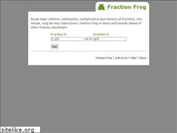 Sites similar to fractionfrog.com