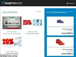 Sites similar to fradettesport.com