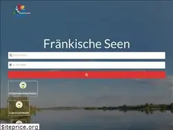 Sites similar to fraenkische-seen.de