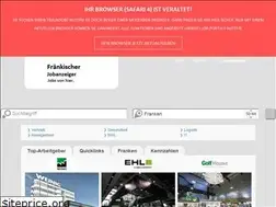 Sites similar to fraenkischer-jobanzeiger.de