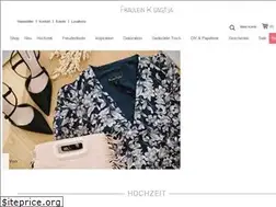 Sites similar to fraeulein-k-sagt-ja.de