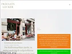 Sites similar to fraeulein-lecker-dresden.de