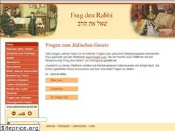 Sites similar to frag-den-rabbi.de