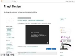 Sites similar to fragildesign.blogspot.com