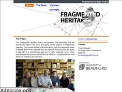 Sites similar to fragmentedheritage.com