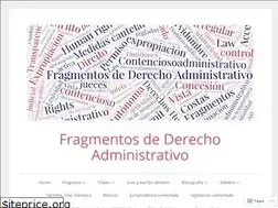 Sites similar to fragmentosdederechoadministrativo.wordpress.com
