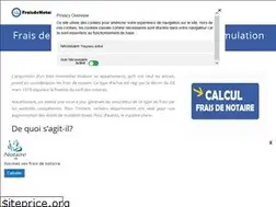 Sites similar to fraisdenotaire.net