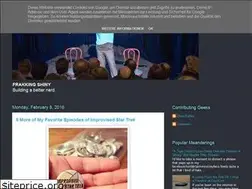 Sites similar to frakkingshiny.blogspot.com