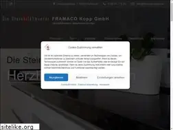 Sites similar to framaco-kopp.de