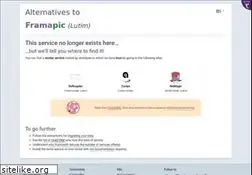 Sites similar to framapic.org