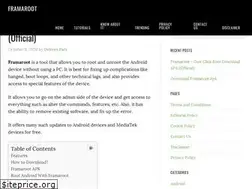 Sites similar to framaroot.vip