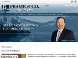 Sites similar to frameandcolaw.com