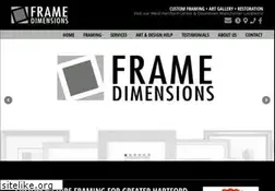 Sites similar to framedimensions.com