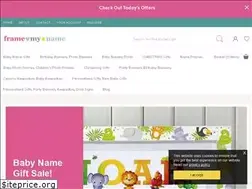 Sites similar to framemyname.co.uk