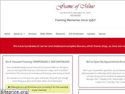 Sites similar to frameofminedc.com