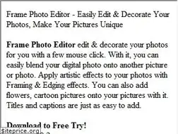 Sites similar to framephotoeditor.com