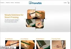 Sites similar to frametek.com