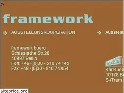 Sites similar to framework-berlin.de