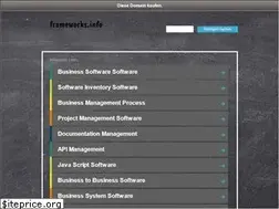 Sites similar to frameworks.info