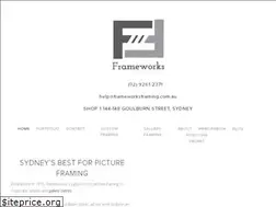 Sites similar to frameworksframing.com.au
