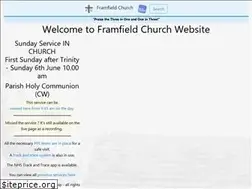 Sites similar to framfieldchurch.org.uk