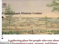 Sites similar to framinghamhistory.org
