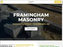 Sites similar to framinghammasonry.org