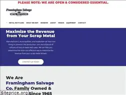 Sites similar to framinghamsalvage.com