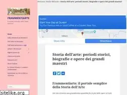 Sites similar to frammentiarte.it