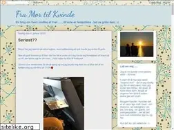 Sites similar to framortilkvinde.blogspot.com