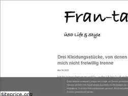 Sites similar to fran-tastic-world.blogspot.com