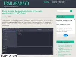 Sites similar to franaramayo.com