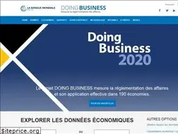 Sites similar to francais.doingbusiness.org