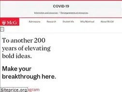 Sites similar to francais.mcgill.ca