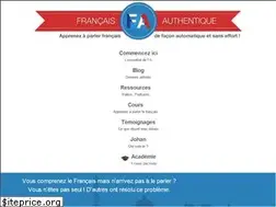 Sites similar to francaisauthentique.com