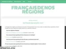 Sites similar to francaisdenosregions.com