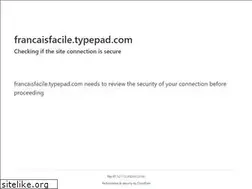 Sites similar to francaisfacile.typepad.com