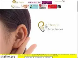 Sites similar to france-acouphenes.org