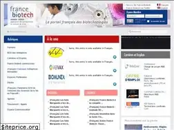 Sites similar to france-biotech.org