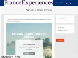 Sites similar to france-experiences.fr