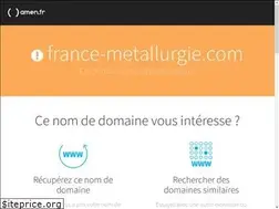 Sites similar to france-metallurgie.com
