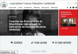 Sites similar to france-palestine.org