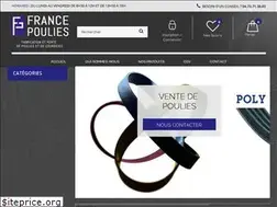 Sites similar to france-poulies.com