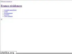 Sites similar to france-residences.com
