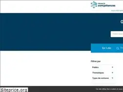 Sites similar to francecompetences.fr
