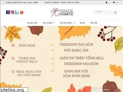 Sites similar to francecosmetic.vn