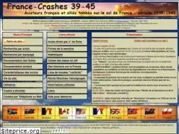 Sites similar to francecrashes39-45.net